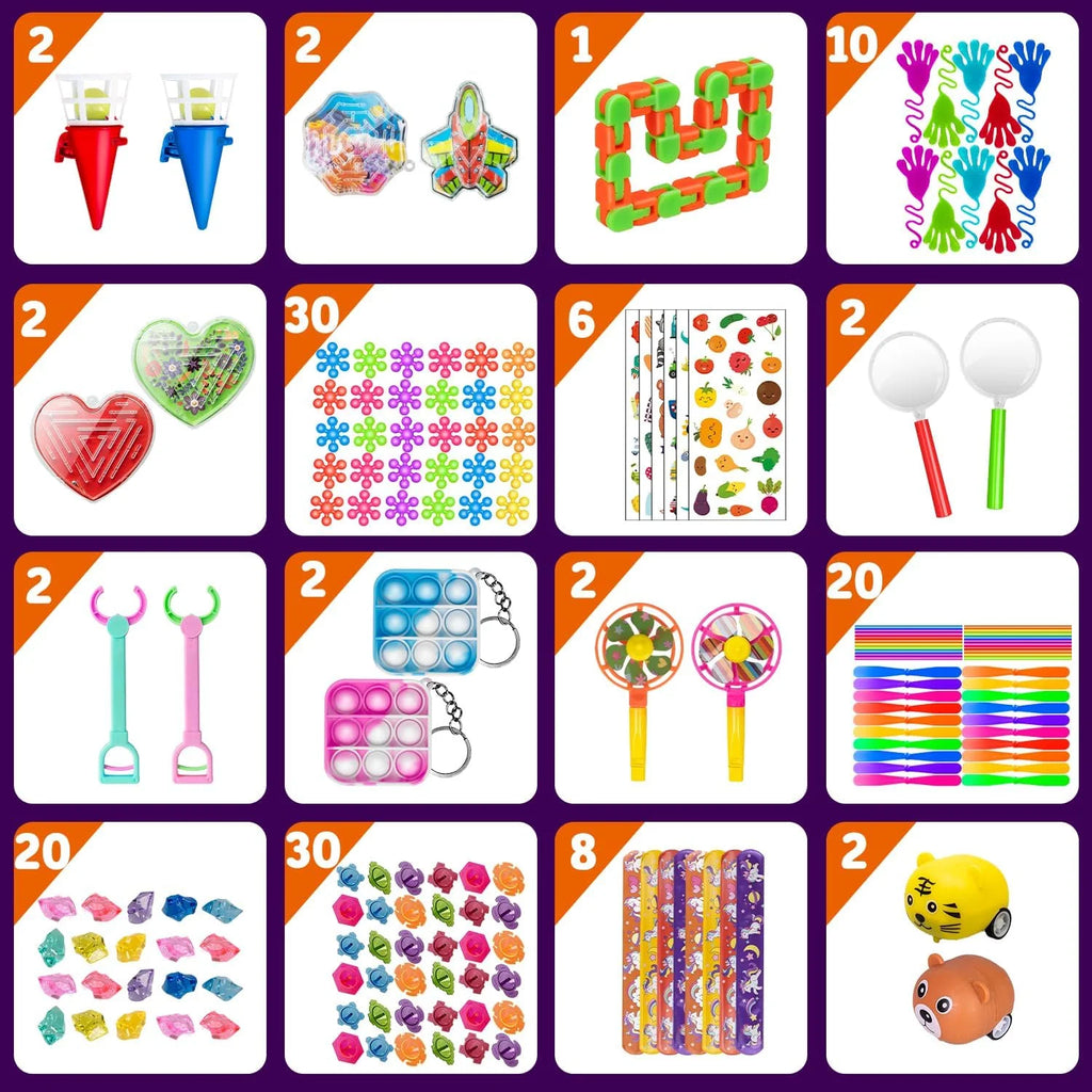 600 Pcs Sensory Fidget Toys Pack G2549