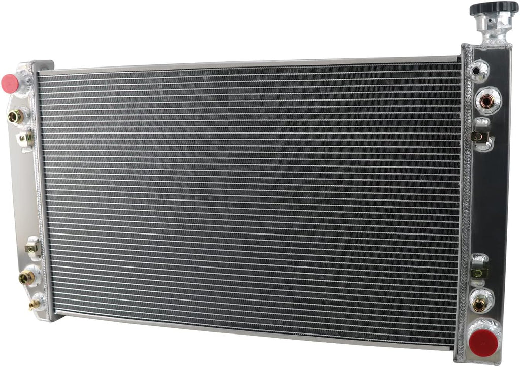 4 Row Aluminum Radiator for Chevy C1500 C2500 K1500 GMC 5.0L 5.7L X8349