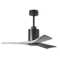 Matte Black 3 Blade Ceiling Fan with Remote L8019