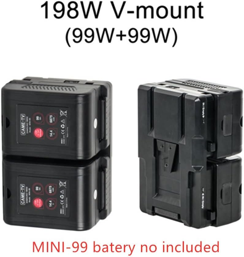 Dual V-Mount Battery Plate with 2 D-tap Output S8524