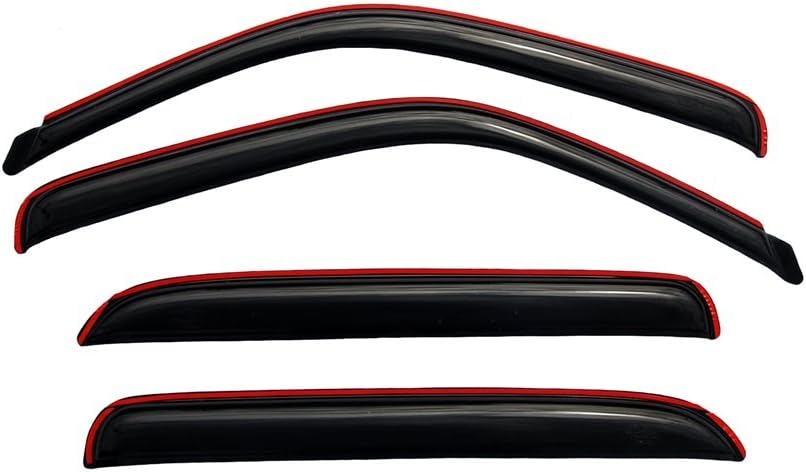 4-Piece Dark Smoke Ventvisor Set for GM Full Size Crew Cab Trucks P879