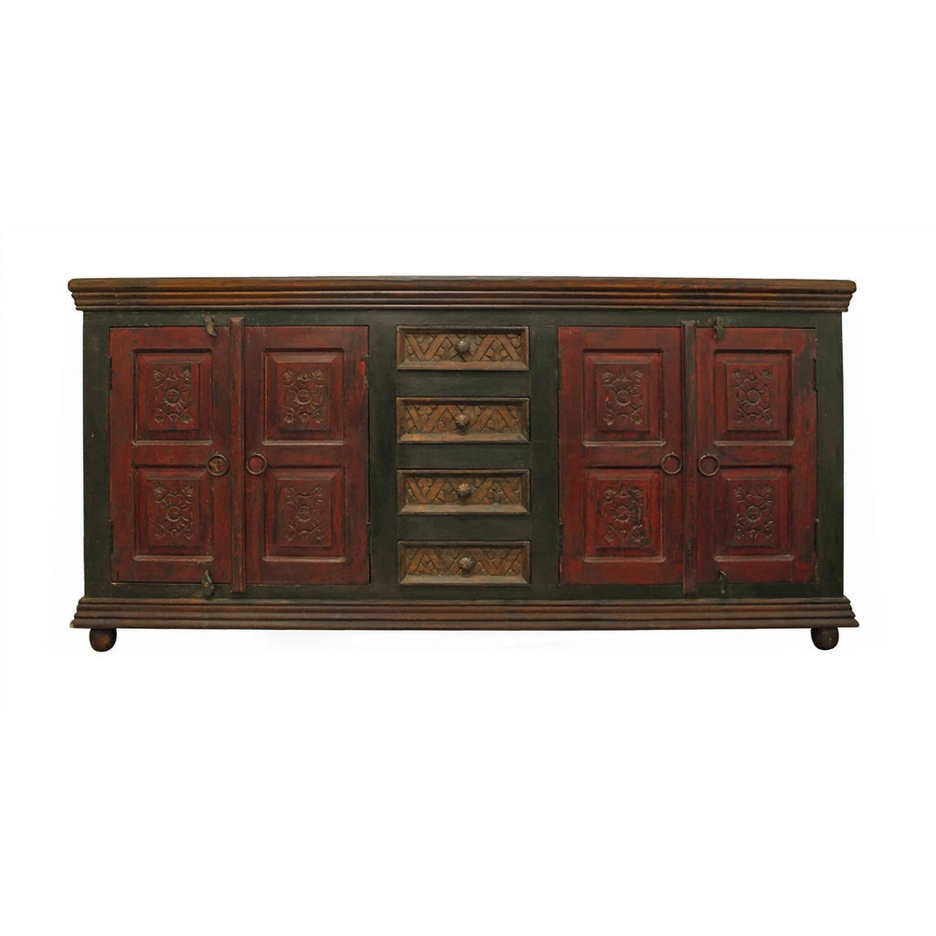 Mango Solid Wood 4 Door 4 Drawer Buffet B509461