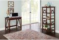 Wood Writing Desk in Antique Tobacco Brown W844
