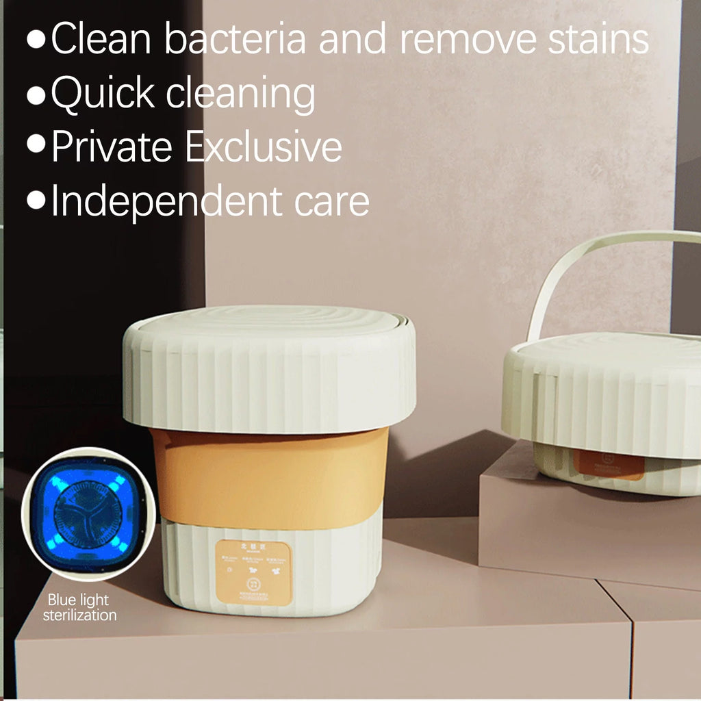 Mini Portable Fully Automatic Folding Washing Machine M5667