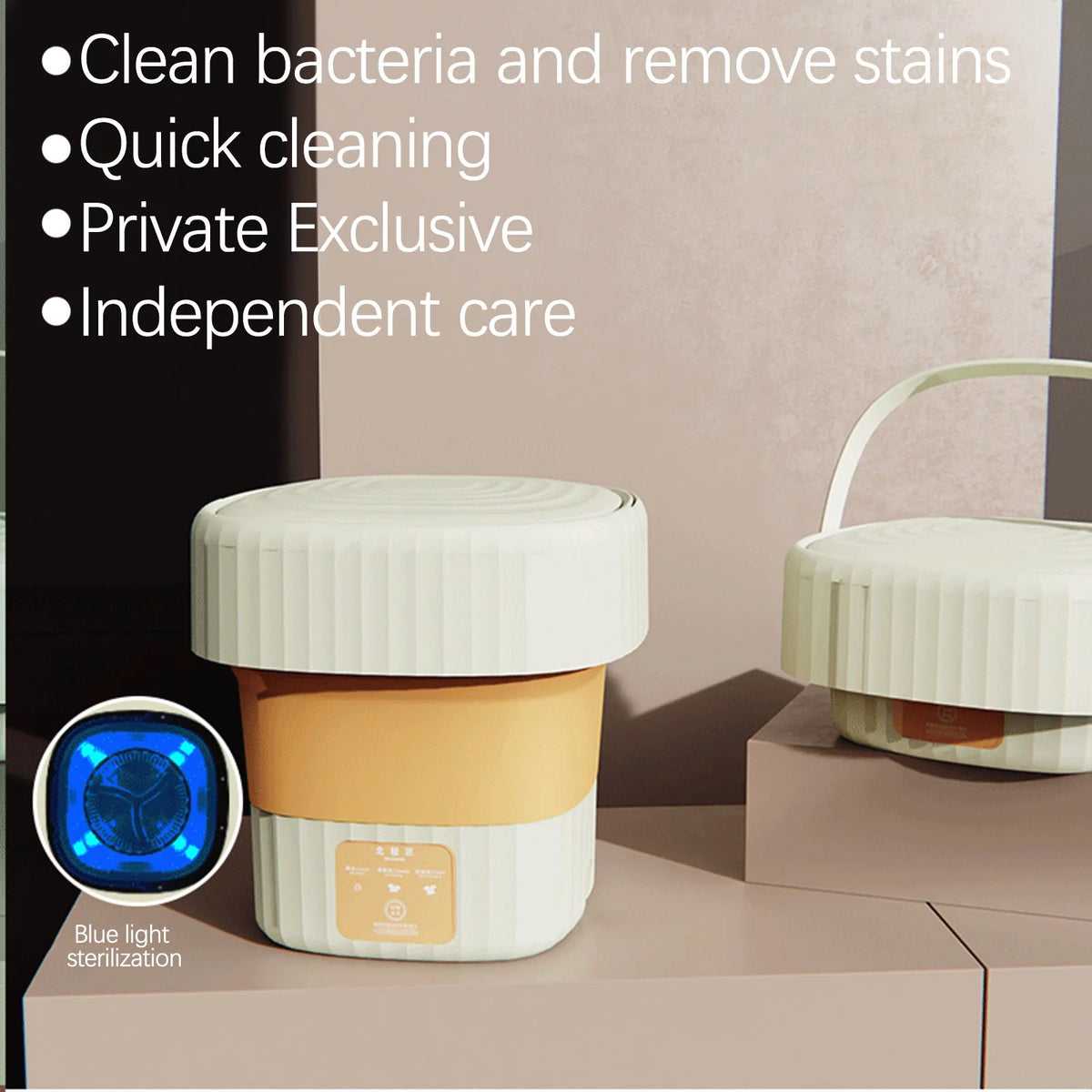 Mini Portable Fully Automatic Folding Washing Machine M5667