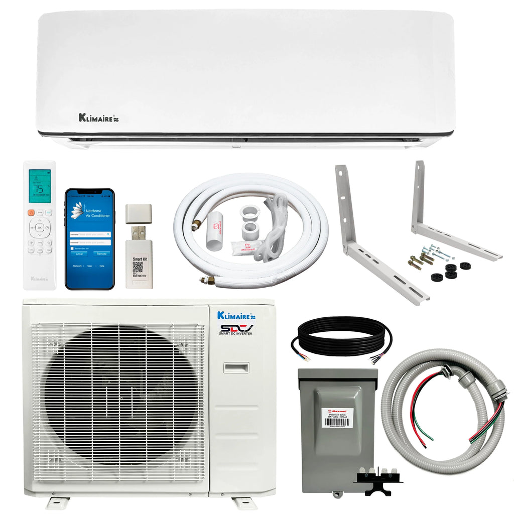 18,000 Btu 19 SEER2 Ductless Mini-Split Heat Pump Air Conditioner H4572