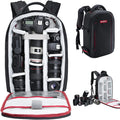 Black Large Waterproof DSLR Camera Backpack O49048
