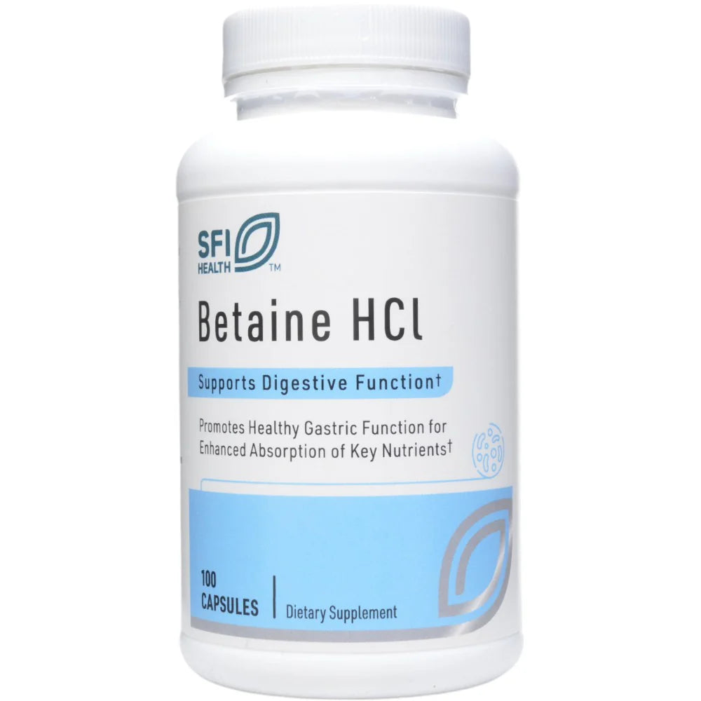 Betaine HCL 100 caps K278730
