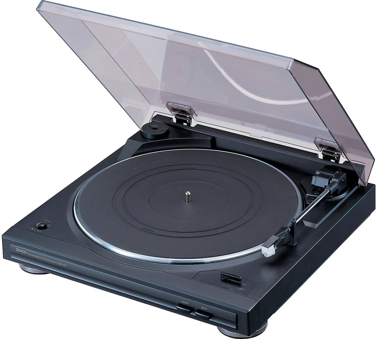 Black Fully Automatic Belt-drive Analog Turntable with MM Cartridge Z5208