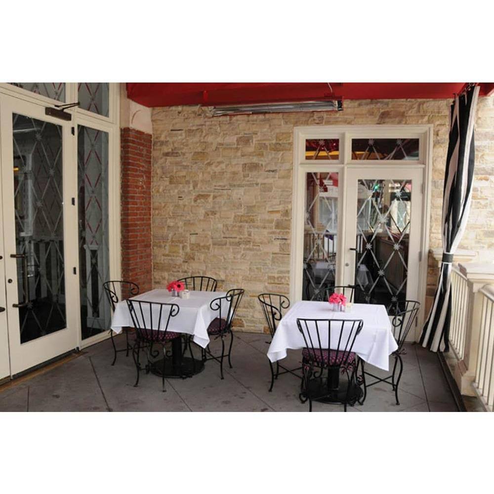 3000 Watt Electric Patio Heater Black 277 Volt L528734