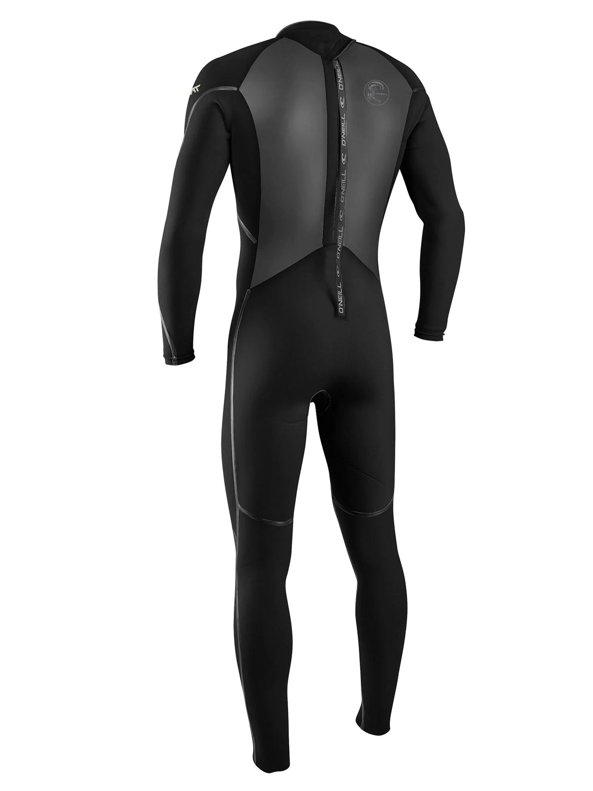 Men's 4/3mm Back zip Full Wetsuit Black Z945