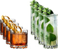 Set Of 8 10.87 Fl.Oz. Rocks & Highballs Glassware B746
