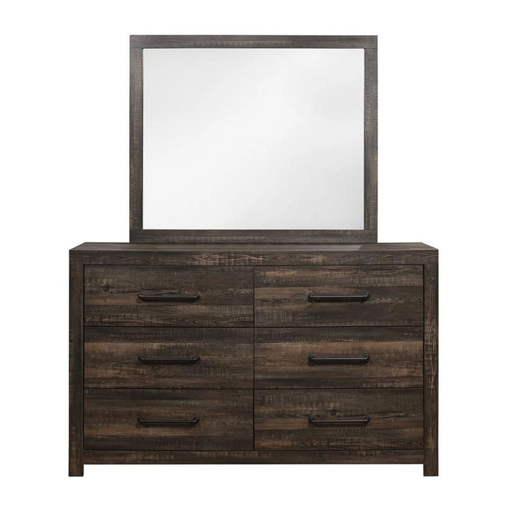 Dark Oak Mirror J2707