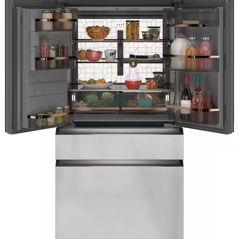 4 Door French Door Refrigerator with Convertible Middle Drawer E95729