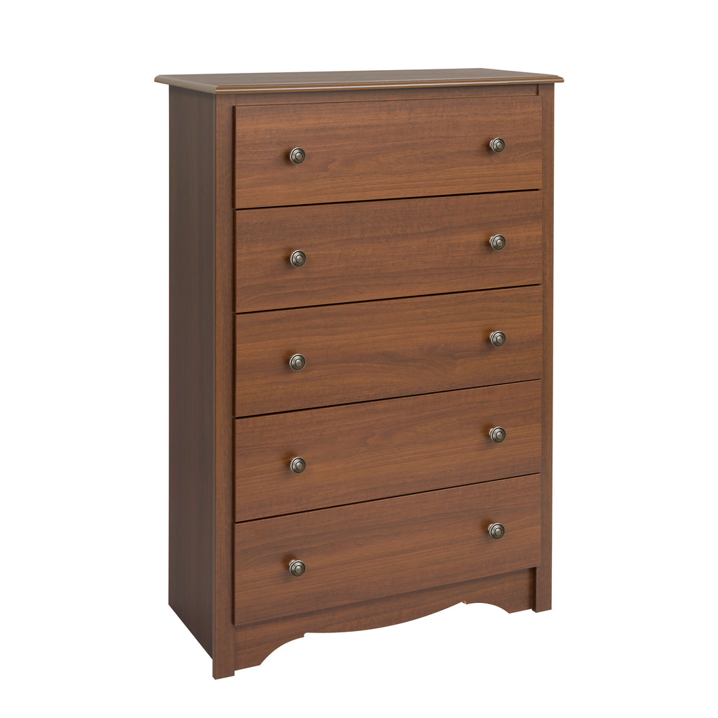 Cherry 5-Drawer Dresser D203767