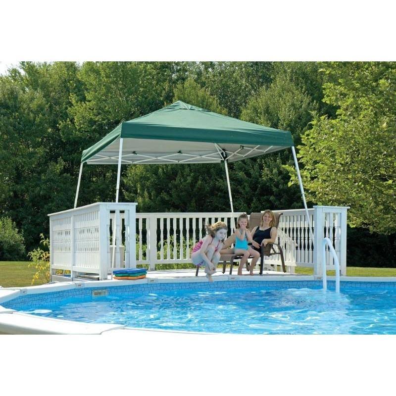 Purple 12 ft. W x 12 ft. D Slant Leg Pop-Up Canopy O63266