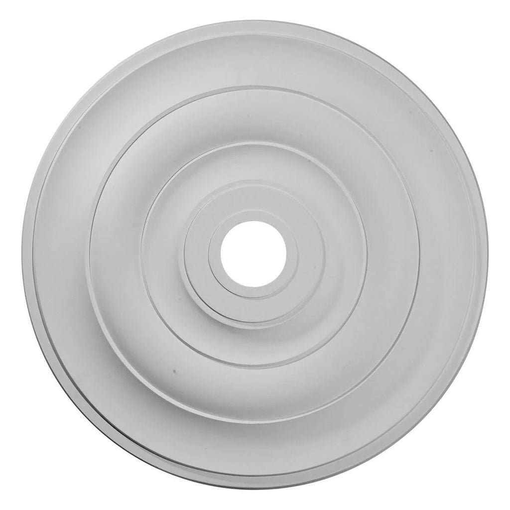 26 1/2x22OD x 3 5/8x22ID x 1 1/2x22P Gold Ceiling Medallion I94898
