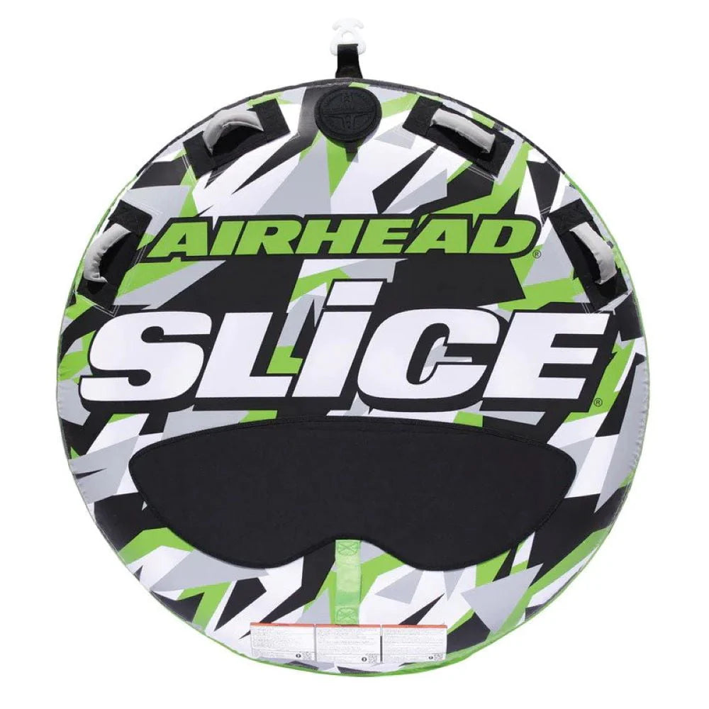 2-Person Towable Boat Tube Float Heavy-Duty Nylon Green Camo K1683
