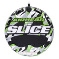 2-Person Towable Boat Tube Float Heavy-Duty Nylon Green Camo K1683