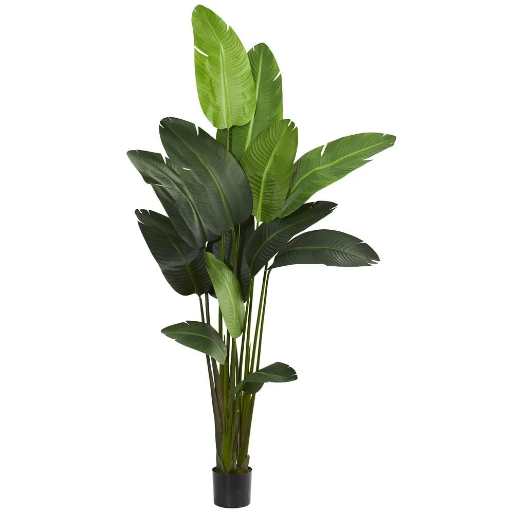 84" Green Polyester Blend Palm Z353287