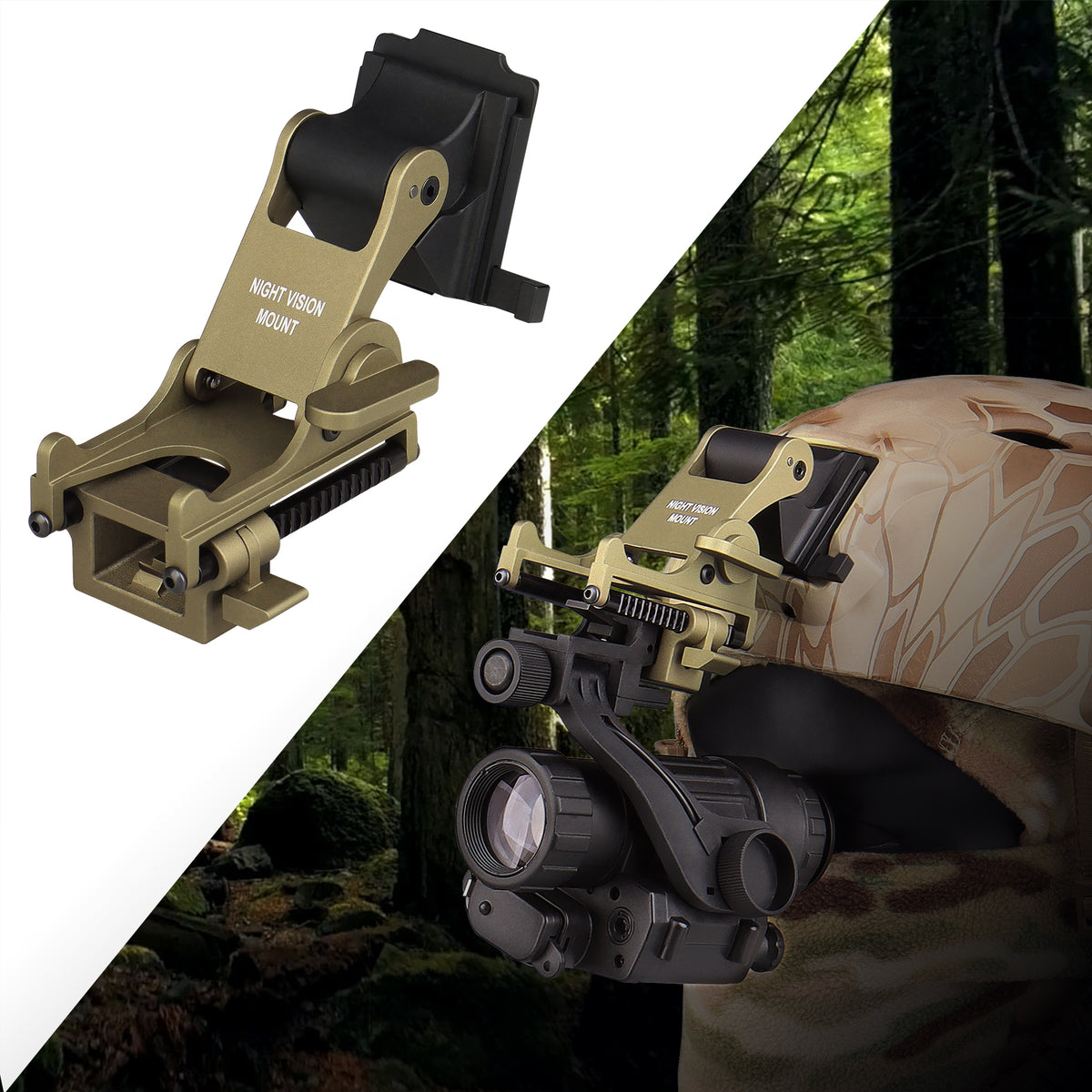 Full Metal NVG Helmet Mount Adapter F643763