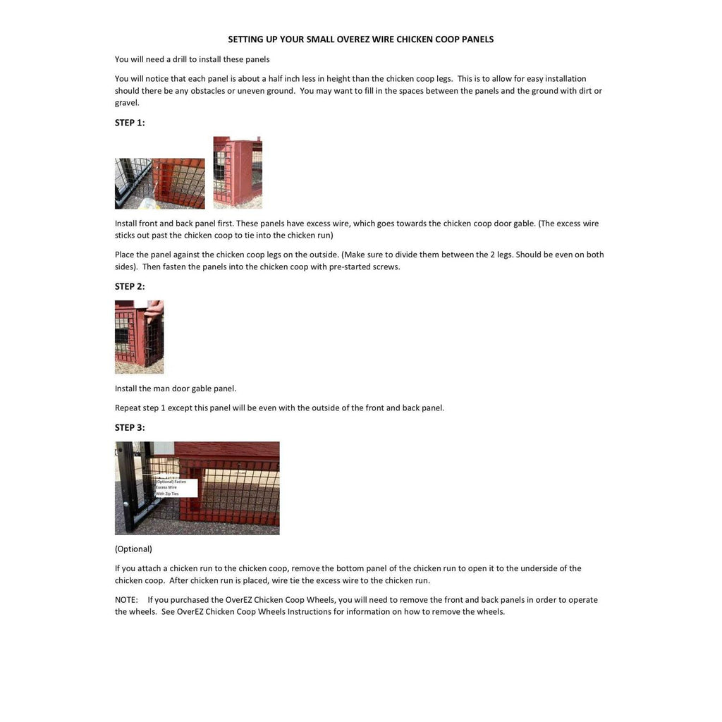 Chicken Coop P536