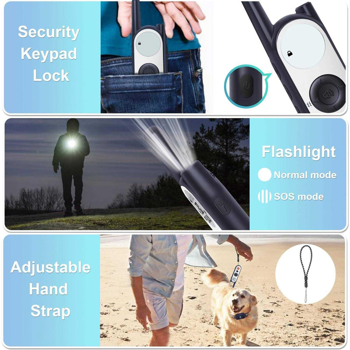 Wireless Dog Fence for 2 Dogs with Remote O124