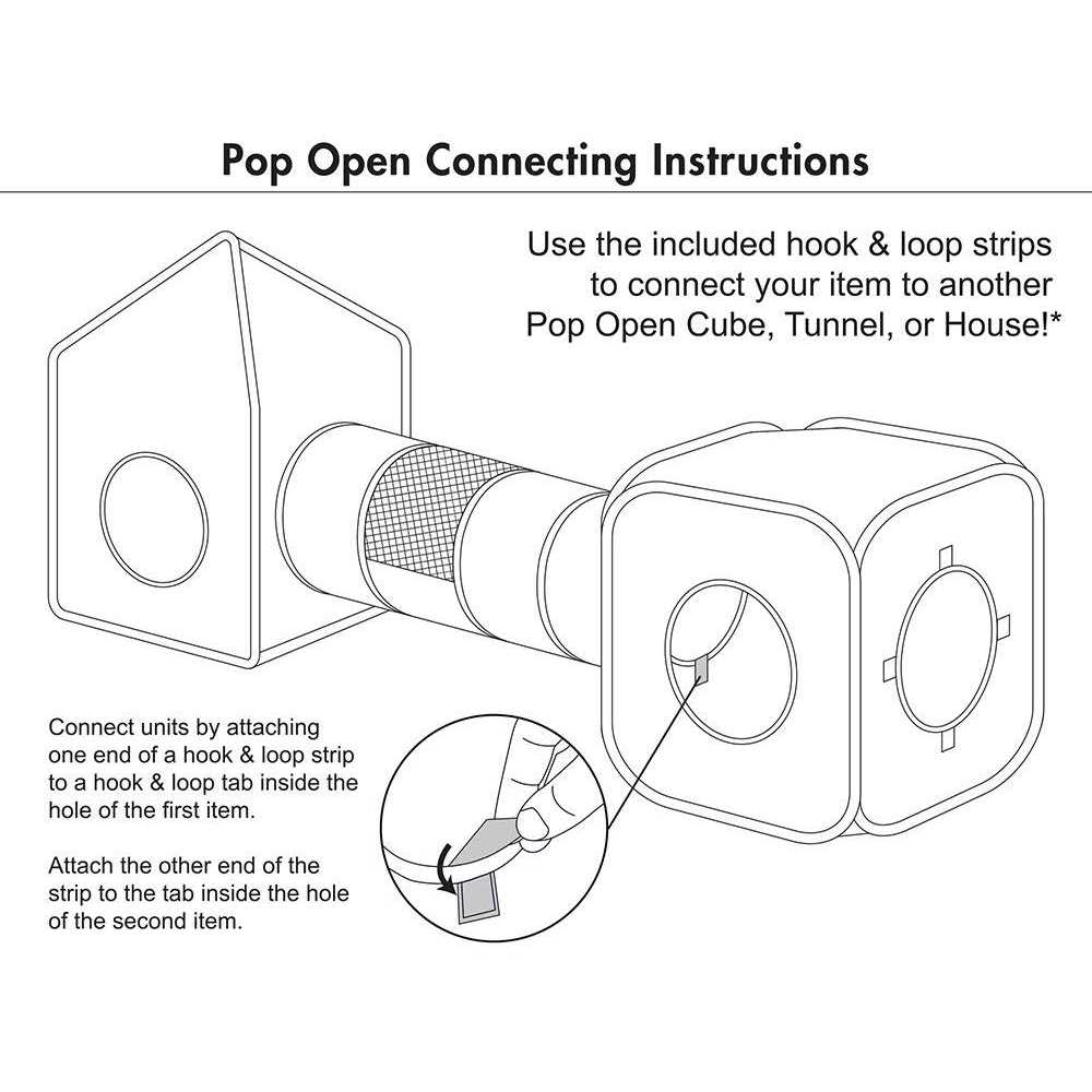 Collapsible Cat Cube C883123