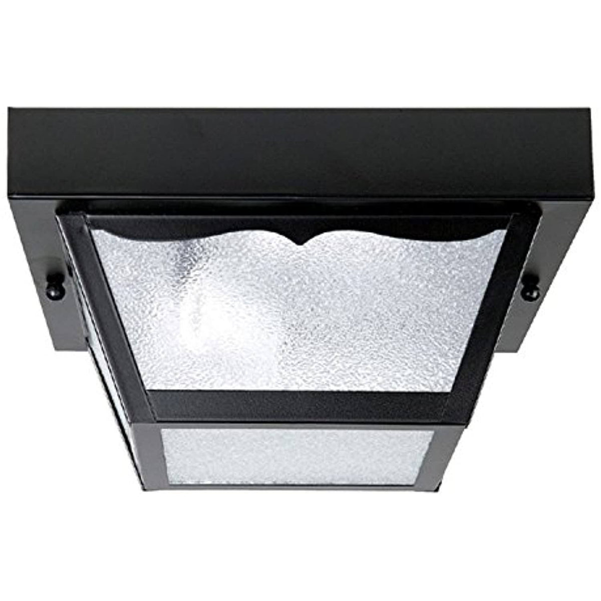 2 Light Black Outdoor Flush Mount Q89537