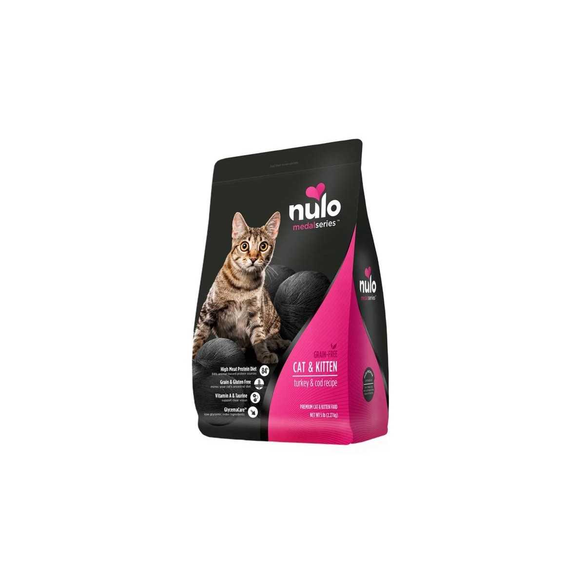 Grain-Free Turkey & Cod Dry Cat & Kitten Food Z2987