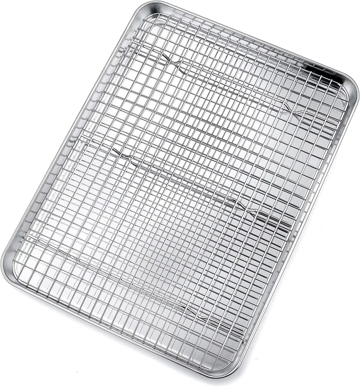 16'' Stainless Steel Baking Sheet with Cooling Rack Set I474646