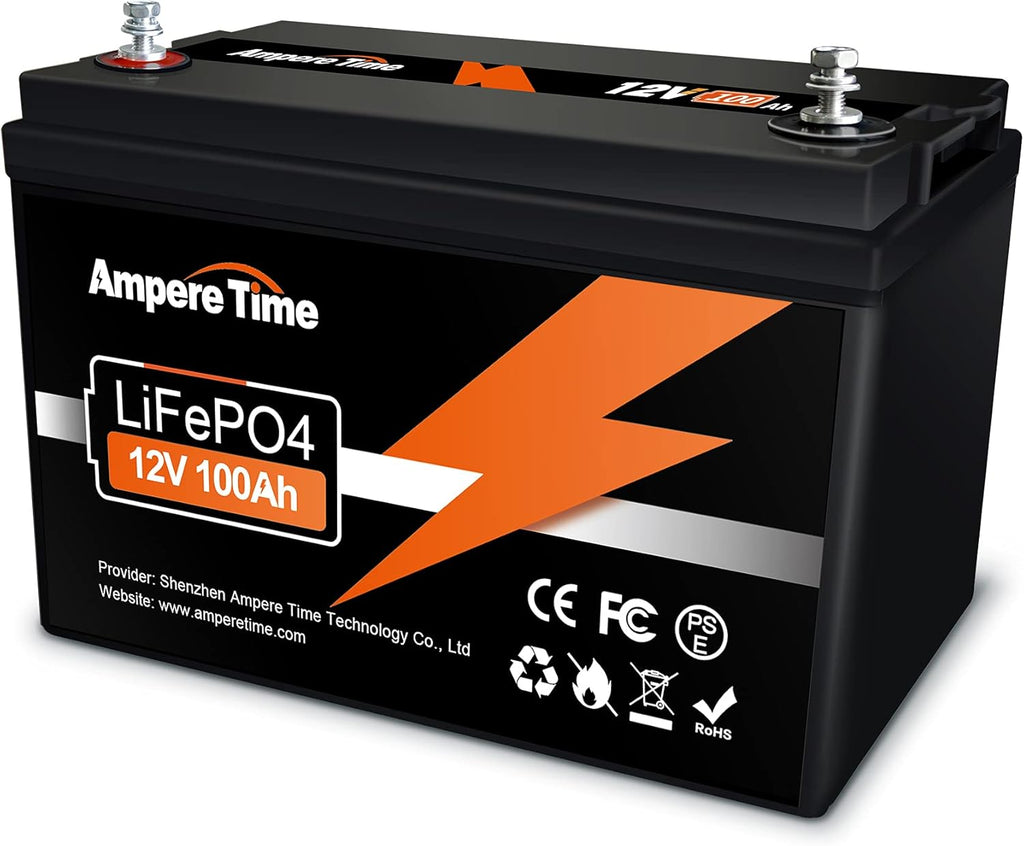 LiFePO4 Deep Cycle Battery 12V 100Ah with Built-in BMS G299