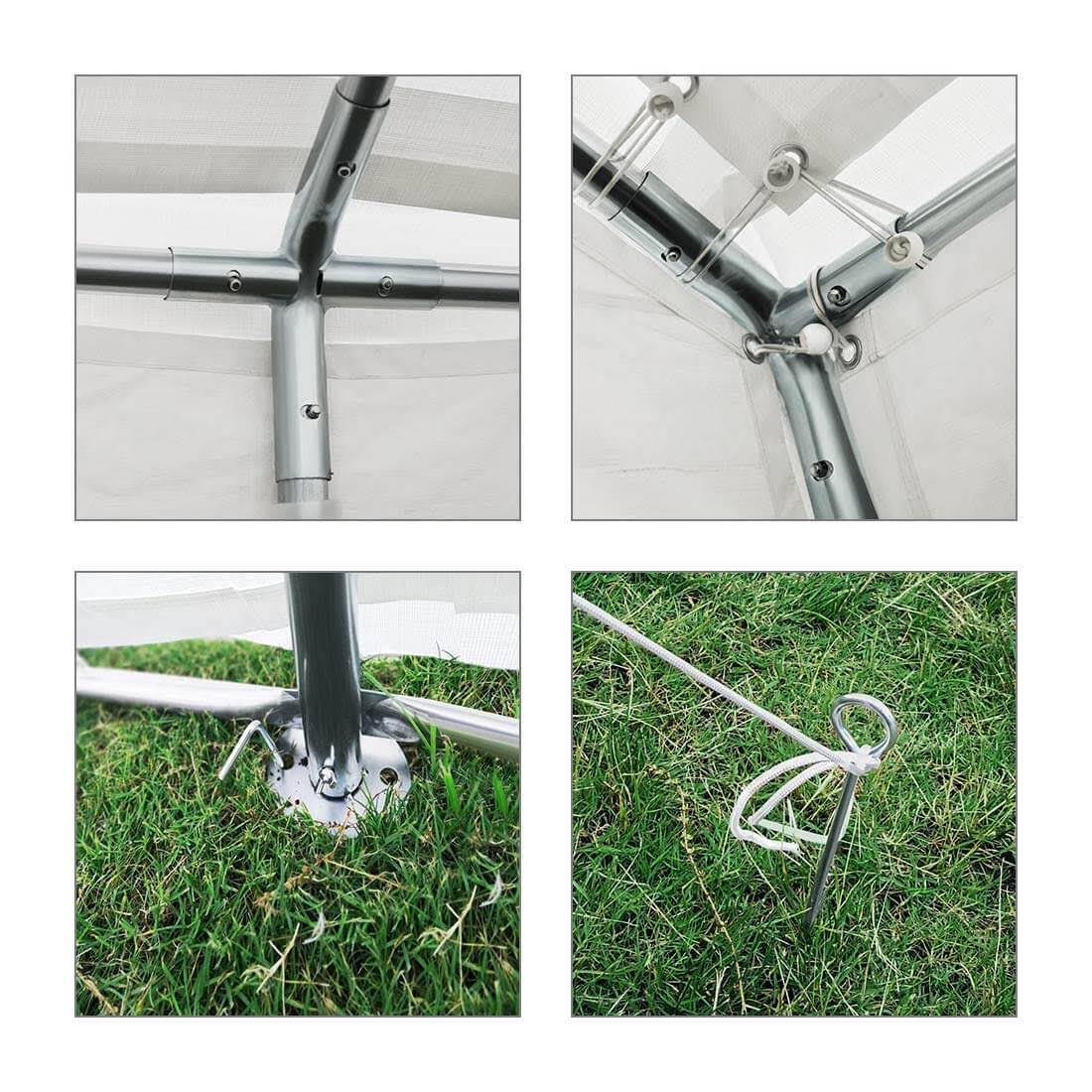 20 x 13 Heavy Duty Car Shelter T2849