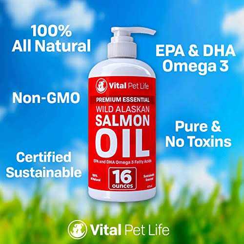 Salmon Oil for Dogs & Cats J737