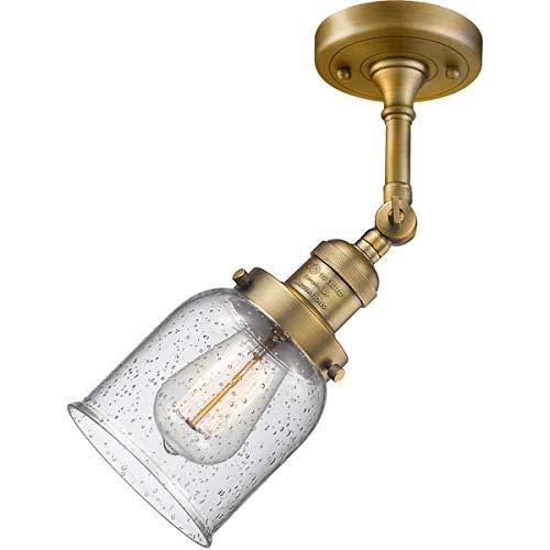 Small Bell 1 Light Sconce LED (Brass) N311