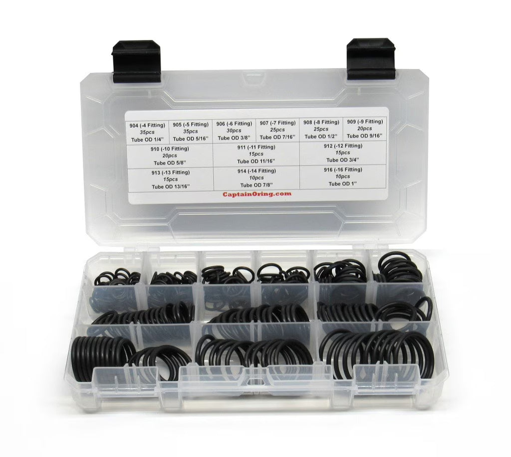 255 Piece Buna Nitrile O-Ring Kit A957313