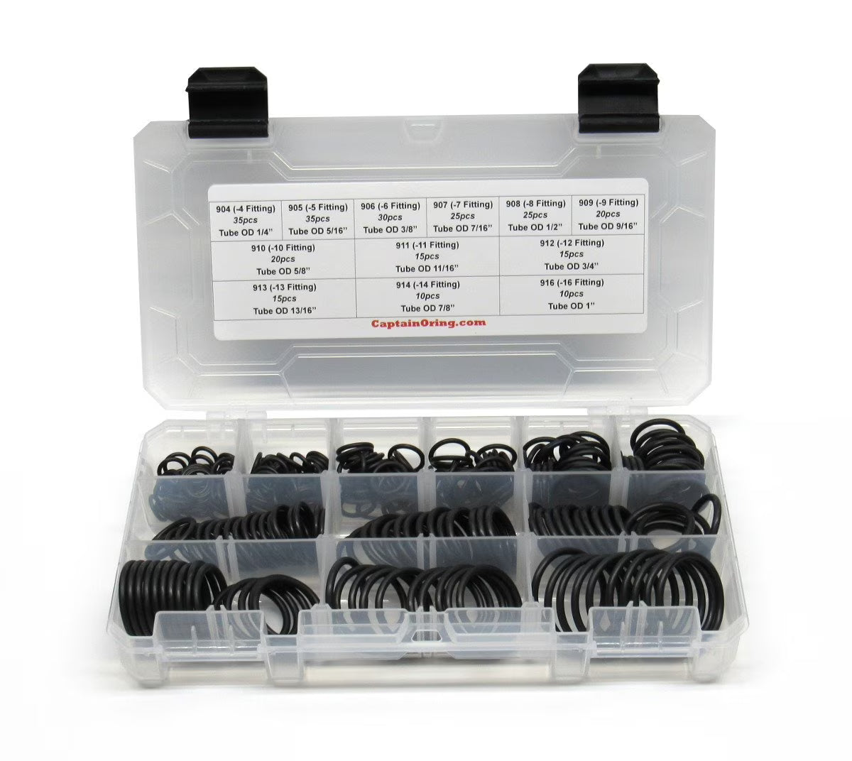 255 Piece Buna Nitrile O-Ring Kit A957313