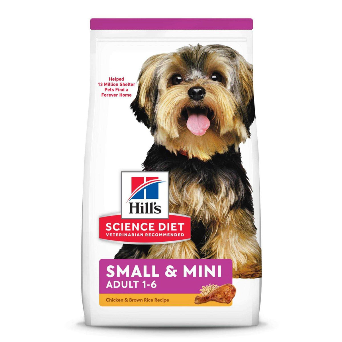 Adult Small Meal Rice Dry Dog Food O5017