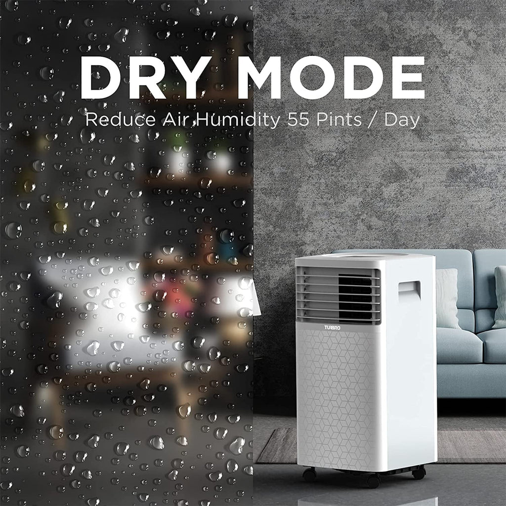8,000 BTU Portable Air Conditioner, Dehumidifier and Fan B250804