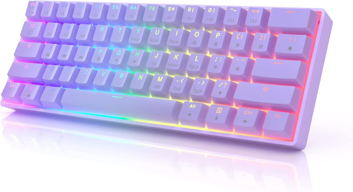 61 Keys Multi Color RGB Wired Mechanical Keyboard O193
