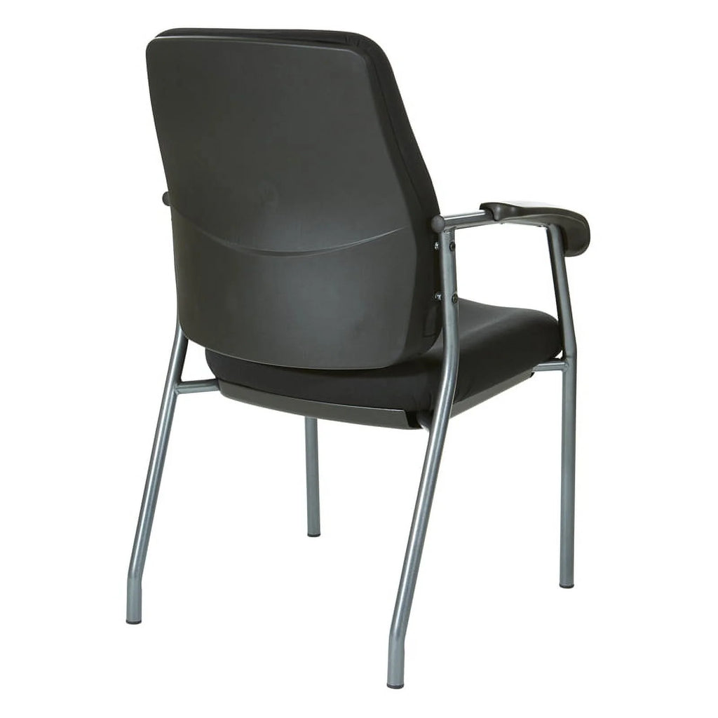 High Back Guest Chair Titanium Frame D492