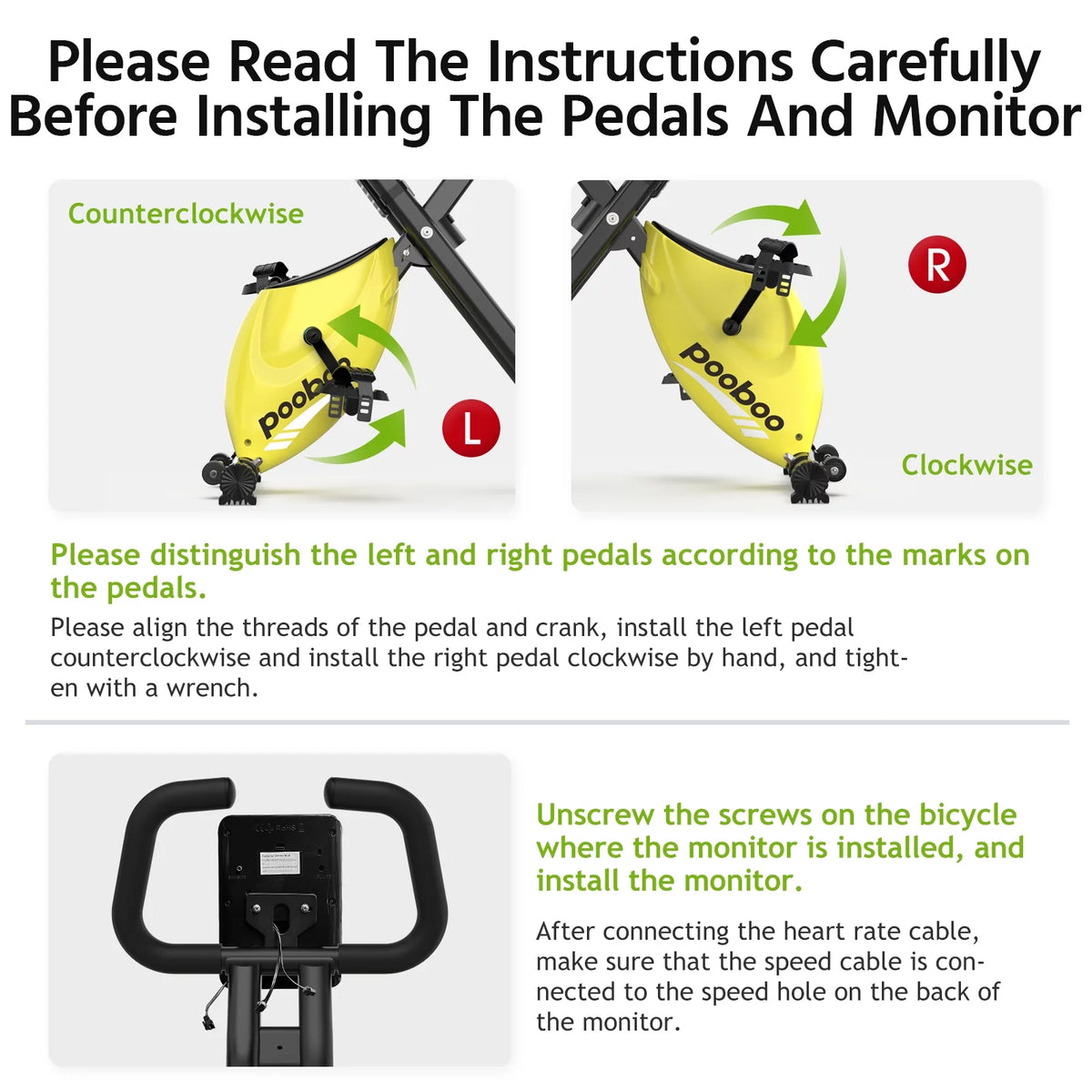4in1 Folding Exercise Bike Stationary Magnetic K45012