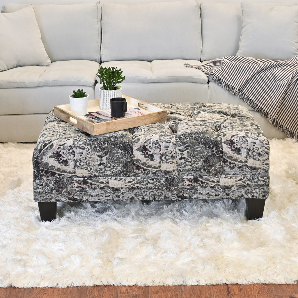 Oversized Tufted Ottoman C69848
