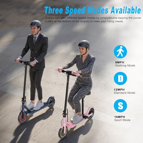 Folding Electric Scooter with Seat and 350W Motor X454